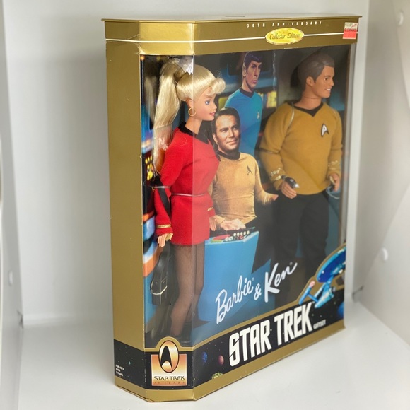 BARBIE & KEN STAR TREK GIFT SET COLLECTORS EDITION - Picture 4 of 10